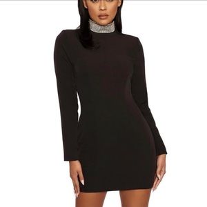 NWT Naked Wardrobe Rhinestone Dress